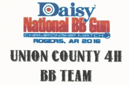 Union County 4H BB Team